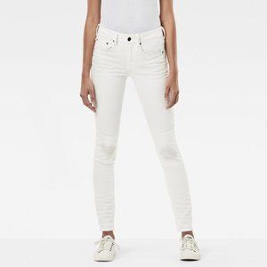 G-Star Women's Skinny Jeans in White